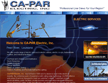 Tablet Screenshot of ca-par.com